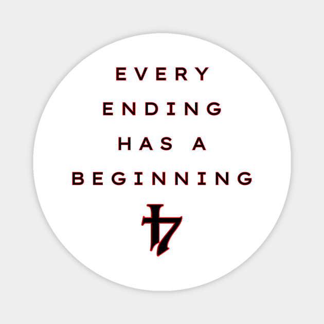 Every ending has a beginning Stranger Things 4 volume 1 Magnet by amithachapa